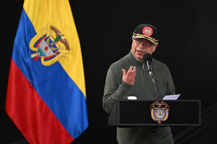 Presiden Kolombia Gustavo Petro Perintahkan Pasukan Bersiaga Setelah namanya disinggung Trump.