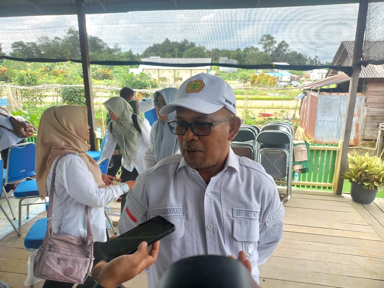 Kepala Balai Riset dan Modernisasi Pertanian (BRMP) Kaltim, Ahmad Hamdan. (EKO PRALISTIO/KP)