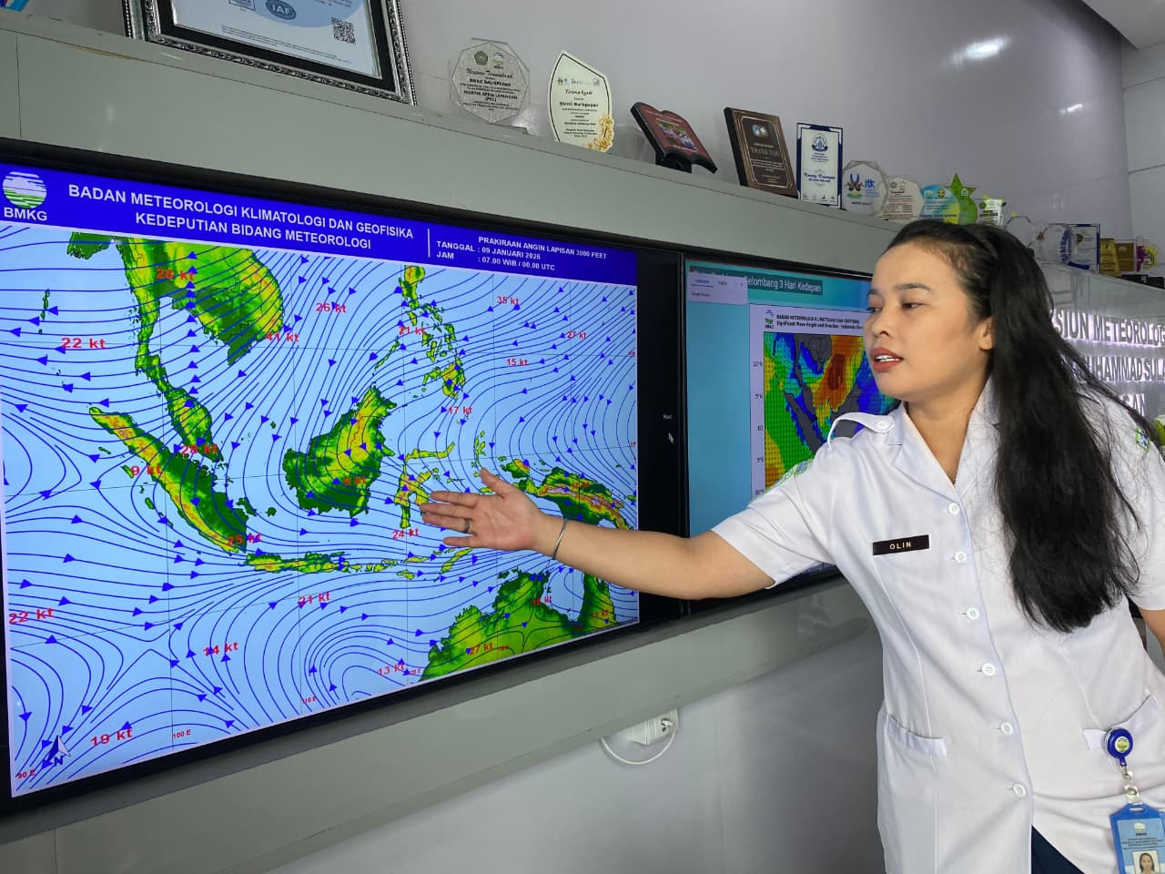 CURAH HUJAN: BMKG Balikpapan mengeluarkan peringatan dini cuaca ekstrem untuk wilayah Kaltim.