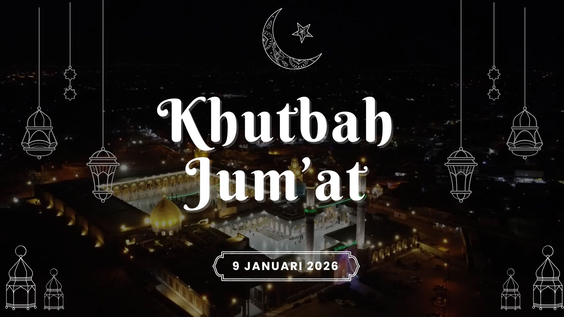 Teks Khutbah Jumat 9 Januari 2026.