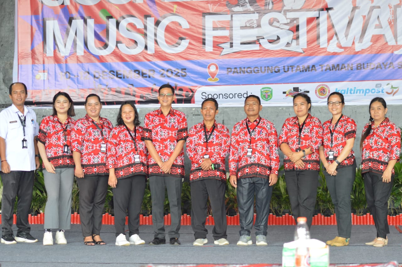 Gospel Music Festival yang digelar beberapa waktu lalu di Kutai Barat.