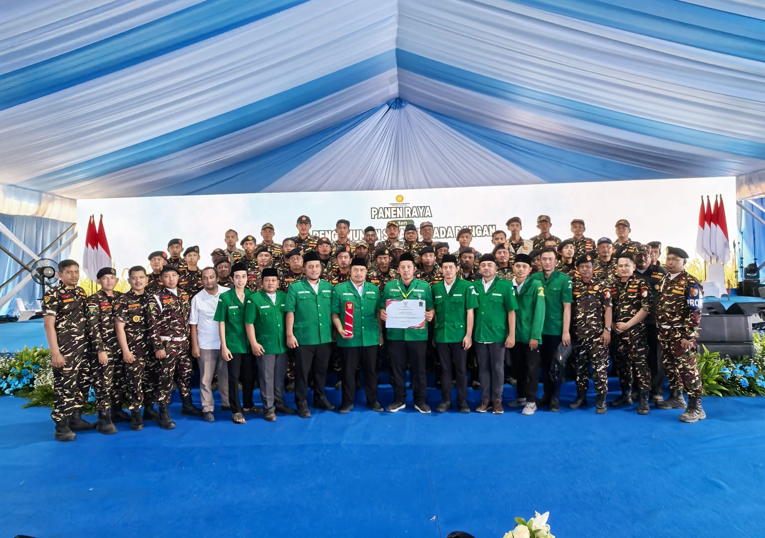 Di Kalimantan Timur, kader GP Ansor secara konsisten terlibat dalam pendampingan petani lokal, penguatan ketahanan pangan berbasis desa, serta pengawalan stabilitas sosial di wilayah strategis IKN.