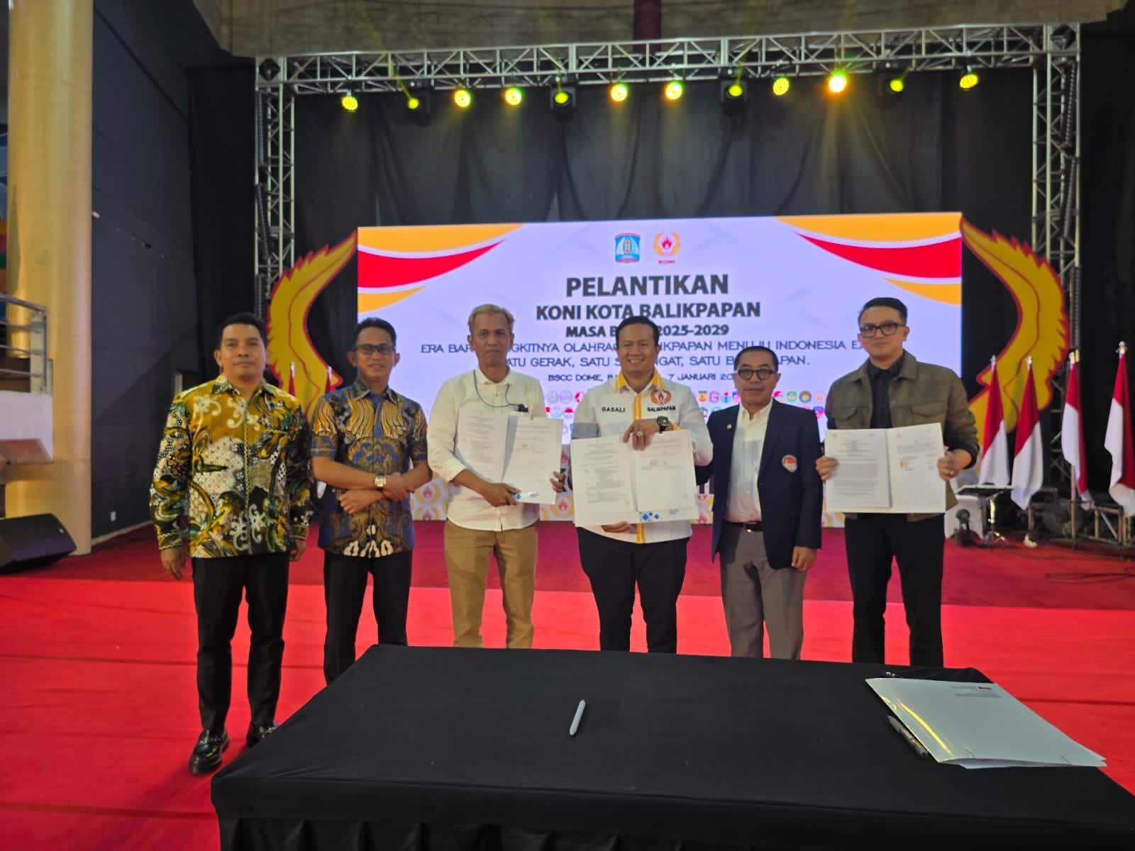 KONI Balikpapan tandatangani MoU dengan pihak ketiga salah satunya PT Inkorincorp Filcocean Investama.