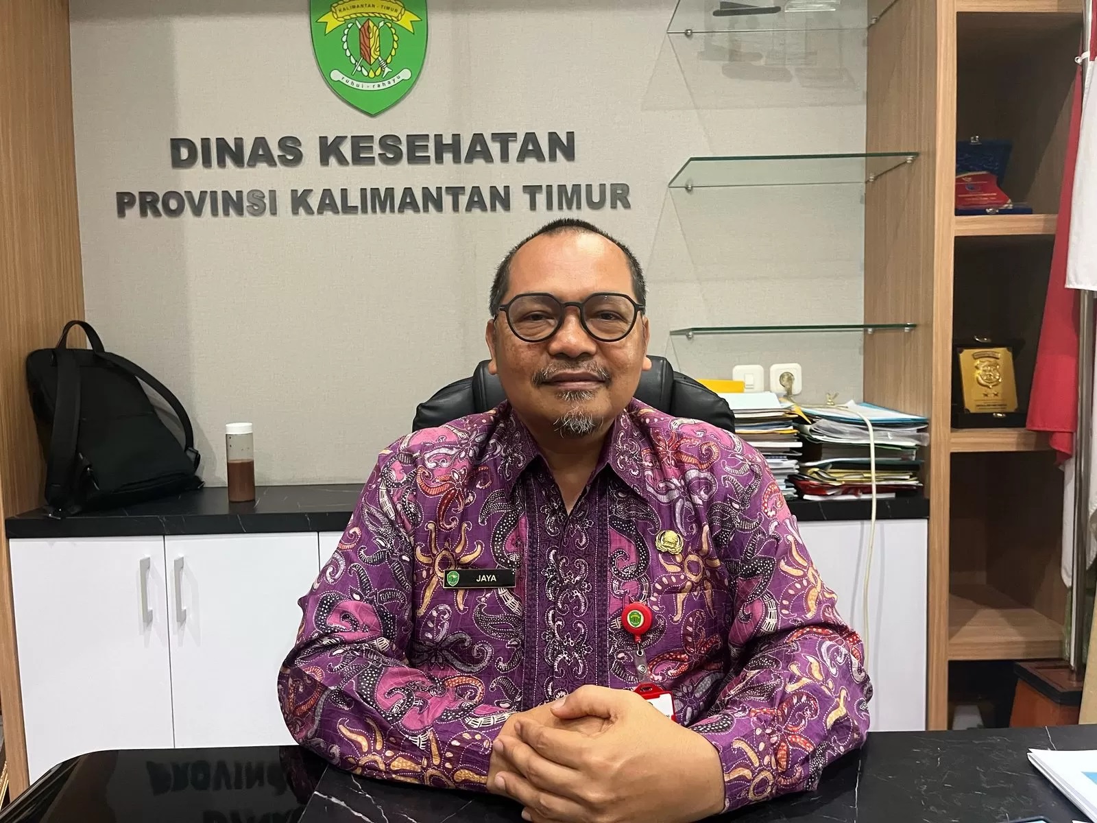 Kepala Dinas Kesehatan Kaltim, Jaya Mualimin.