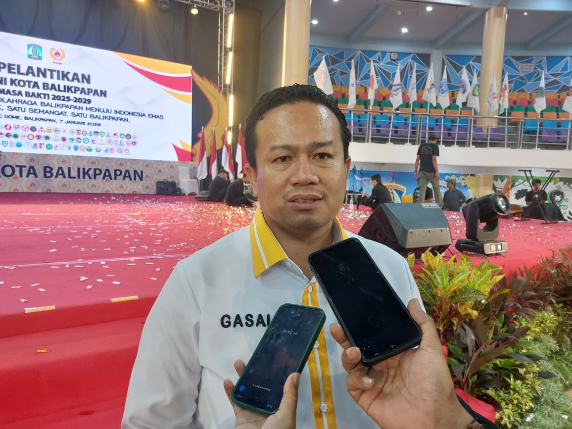 Ketua KONI Balikpapan Gasali.
