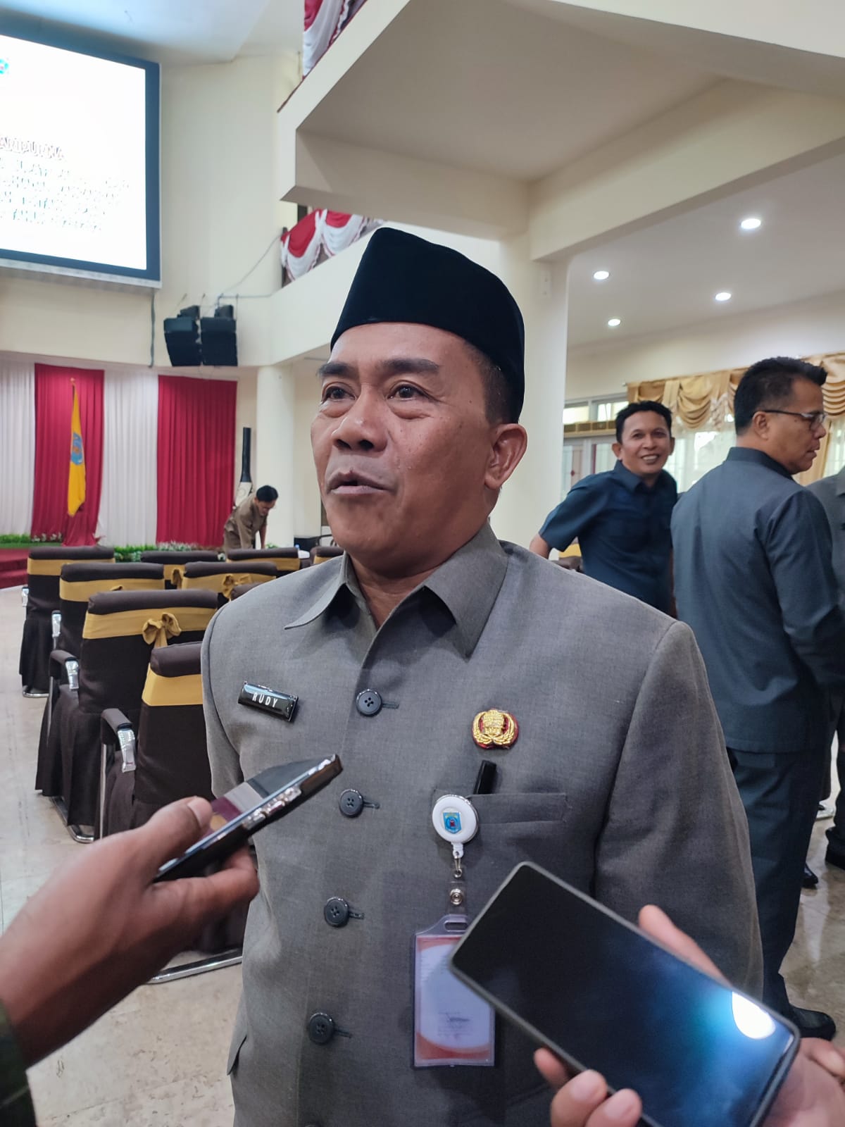 Kepala Dinas Perikanan Paser Rudiansyah