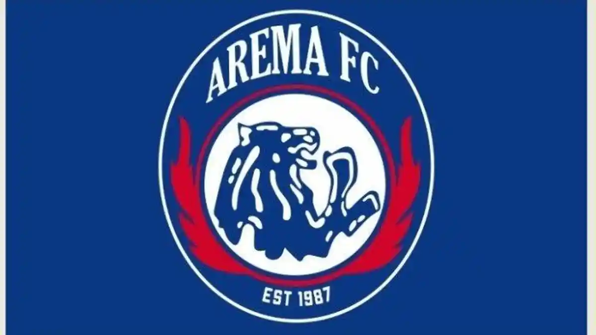 Logo Arema FC.