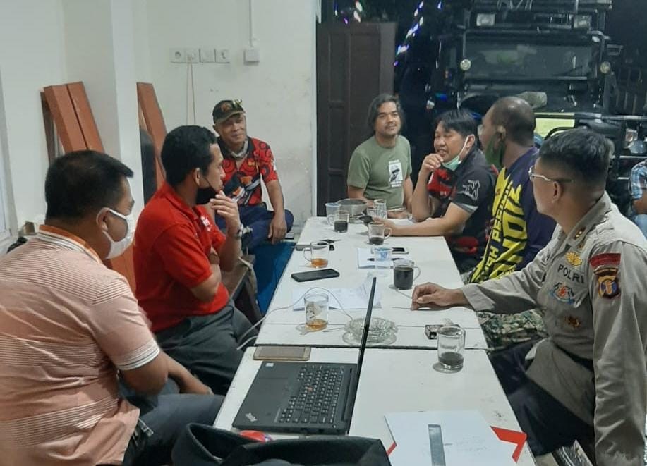 PERSIAPAN: Rapat panitia Musyawarah Kota (Muskot) Perbakin Balikpapan jelang pelaksanaan pada 17 Januari 2026 mendatang.