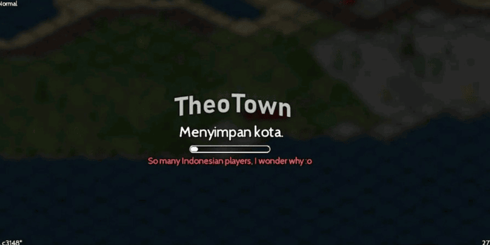 Tampilan Game TheoTown