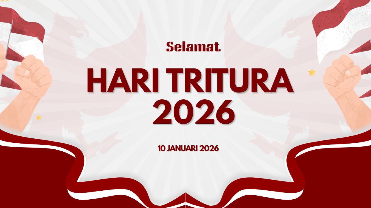 Ucapan Hari Tritura 2026.