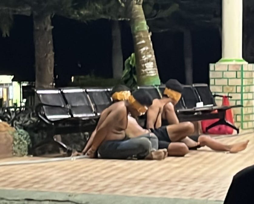 Petugas mengamankan tiga tahanan yang kabur dari ruang tahanan Polsek Sangkulirang, Kutai Timur. Satu lainnya masih buron.