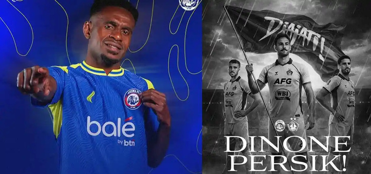 Duel panas Arema FC vs Persik Kediri