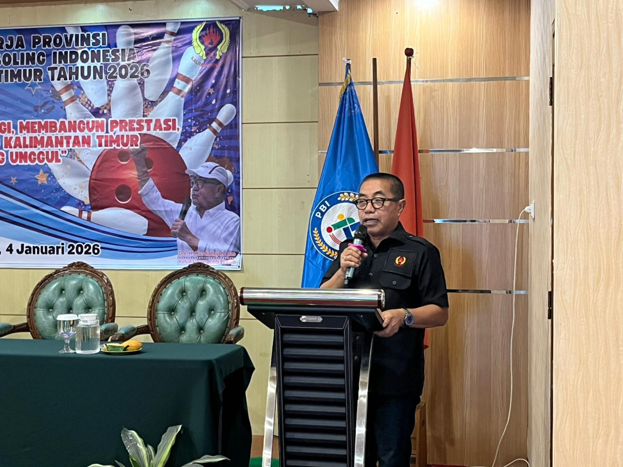 Ketua KONI Kaltim Rusdiansyah Aras saat menghadiri kegiatan olahraga di Samarinda. Sosoknya dinilai masih layak untuk lanjutkan kepemimpinan di KONI Kaltim pada periode berikutnya.