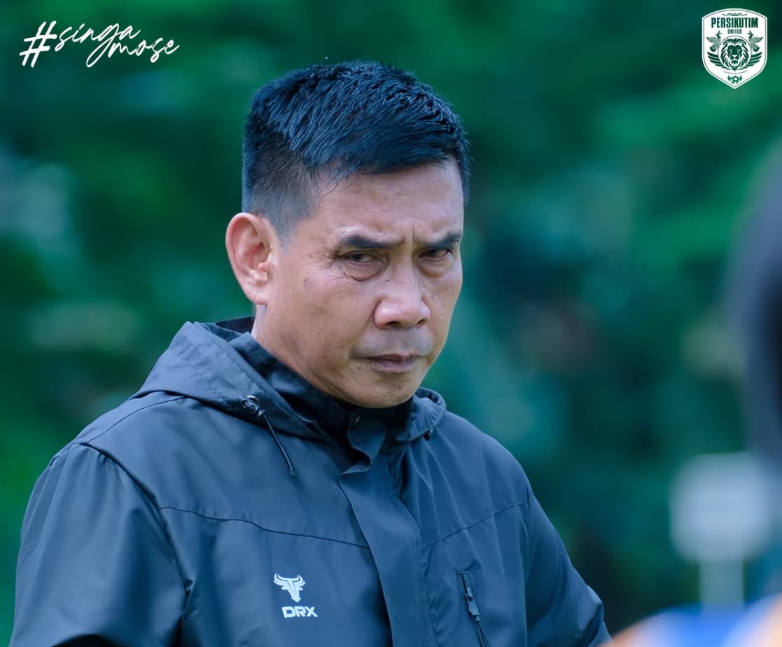 KEPERCAYAAN: Syafril Usman resmi ditunjuk sebagai pelatih kepala Persikutim United untuk menangani tim di sisa kompetisi Liga 3 Nusantara musim ini.