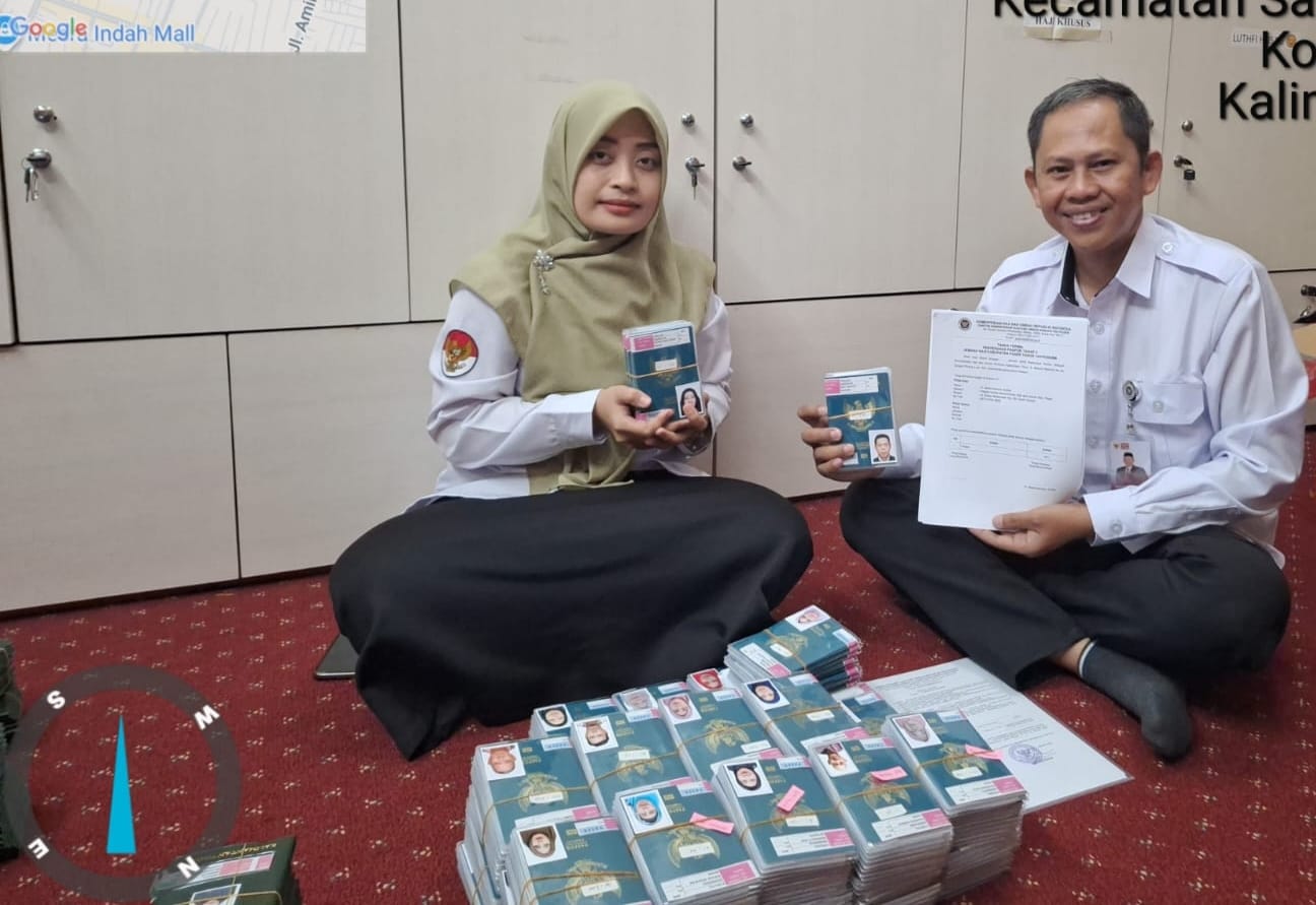LAYANAN HAJI: Kementerian Haji dan Umrah telah menyiapkan paspor untuk jamaah haji asal Kabupaten Paser.