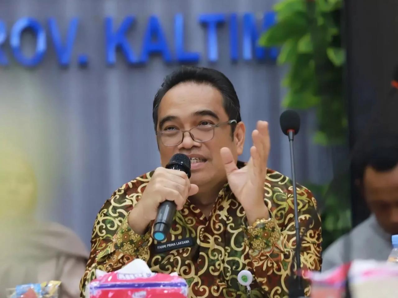 Kepala DPMPTSP Kaltim, Fahmi Prima Laksana.  &nbsp;