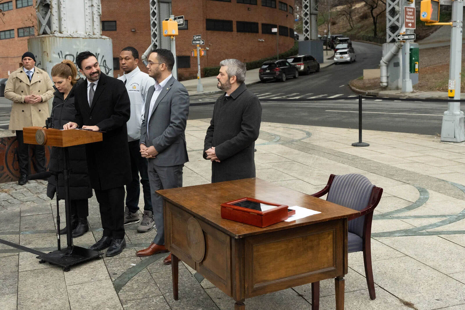 Wali Kota New York Zohran Mamdani saat jumpa pers 10 Januari 2026. (Foto: Courtesy Mayor