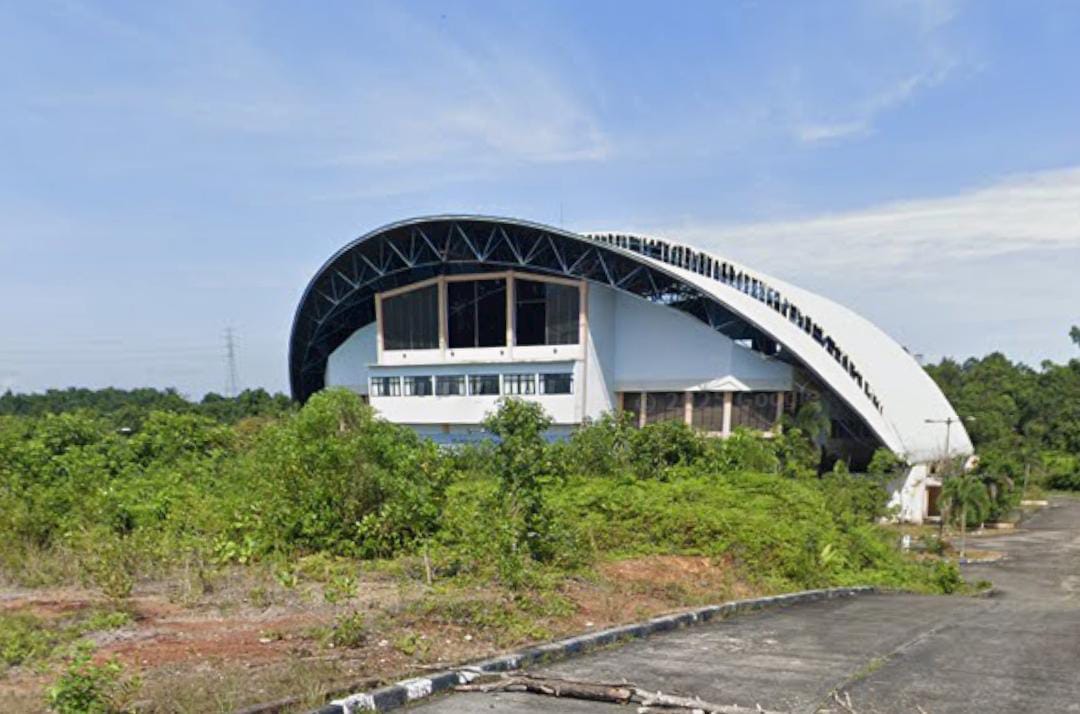 DIPILIH: GOR Taman Prestasi, Bontang Lestari menjadi lokasi rintisan sekolah rakyat di Kota Bontang.