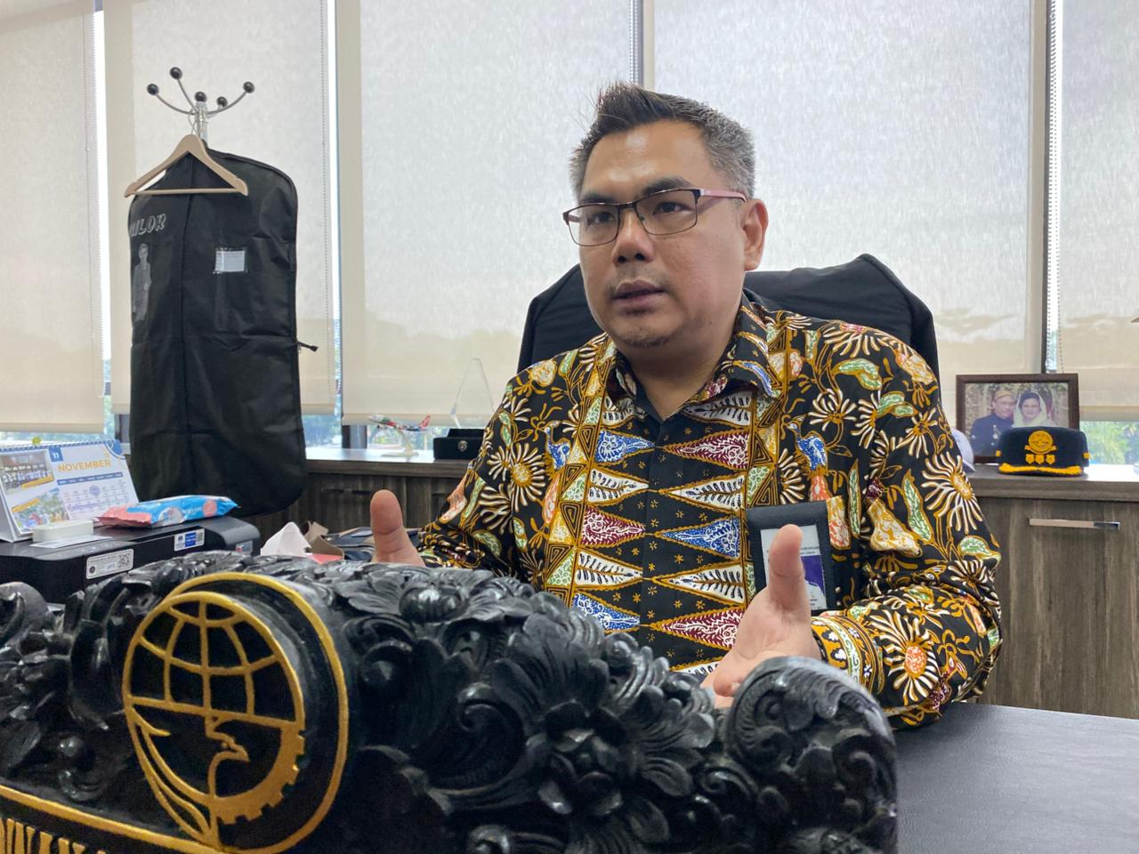 Kepala Otban Wilayah VII, Ferdinan Nurdin.  &nbsp;