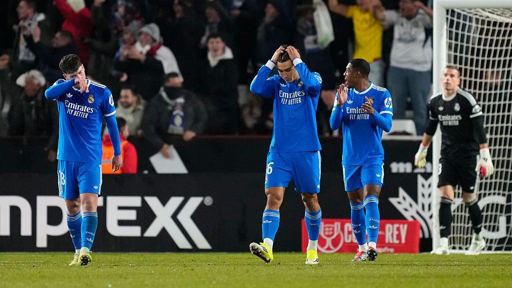 Real Madrid tersingkir dari ajang Copa del Rey usai kalah 2-3 dari Albacete.