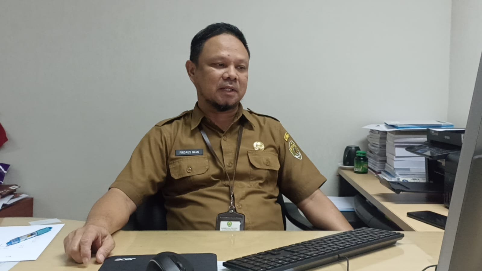 Sekretaris Kesbangpol Kaltim, Ahmad Firdaus. (EKO PRALISTIO/KP)
