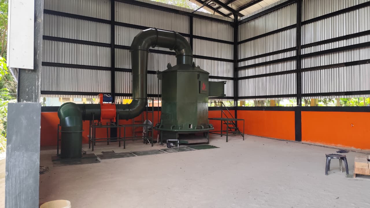 SIAP PAKAI: Salah satu titik insinerator di kecamatan Samarinda Ulu, tepatnya eks TPA Bukit Pinang.