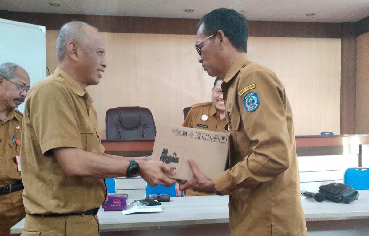PROGRAM LANJUTAN: Tablet PC telah diserahkan tahun lalu oleh Disdikbud kepada SMP Negeri di Kota Bontang.