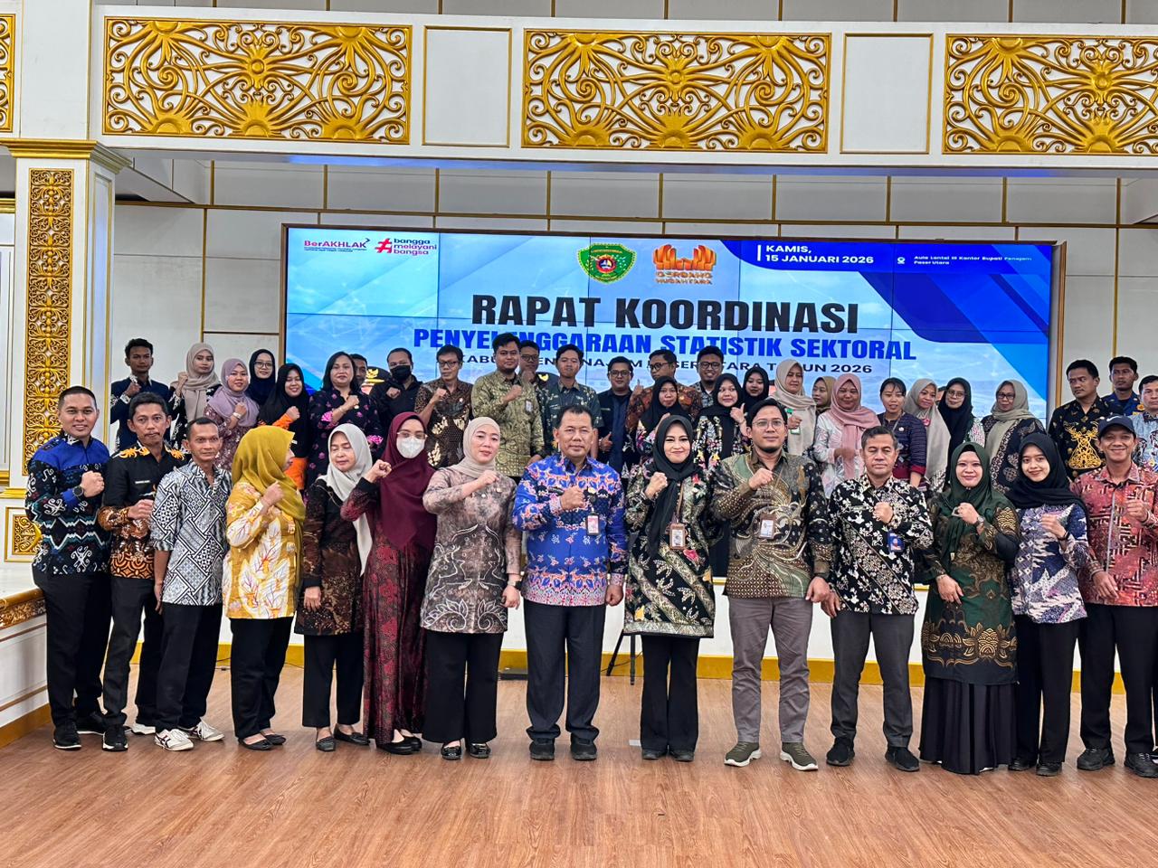DATA: Rapat Koordinasi Penyelenggaraan Statistik Sektoral 2026 yang digelar oleh Dinas Komunikasi dan Informatika (Diskominfo) PPU.