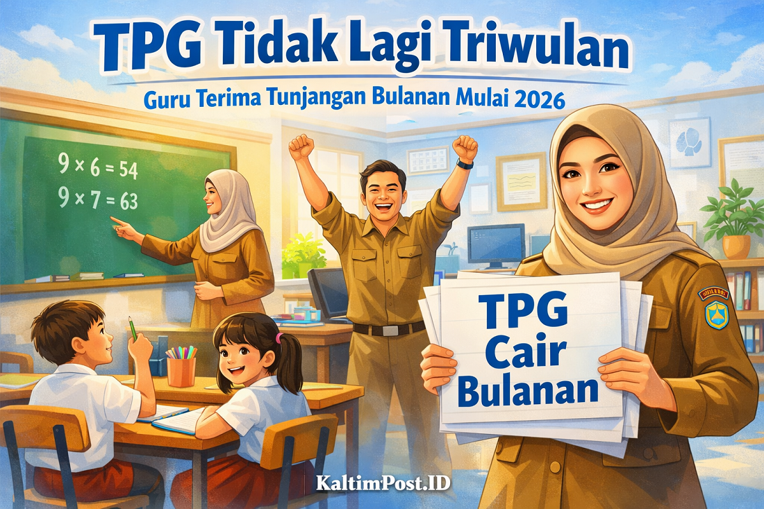 Guru Bahagia Karena TPG akan di bayarkan setiap bulan.