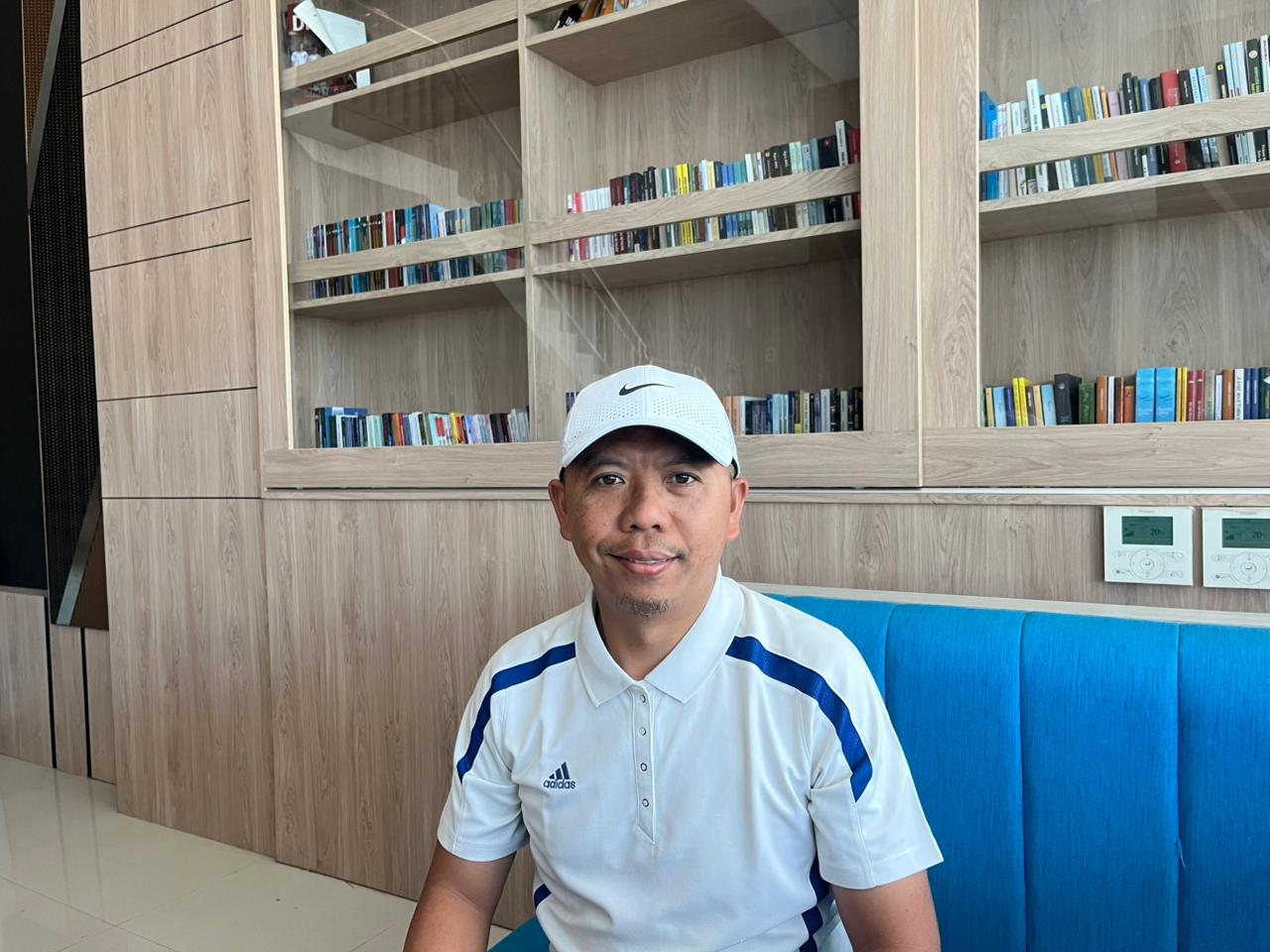 Kabid Peningkatan Prestasi Olahraga Dispora Kaltim Rasman Rading.