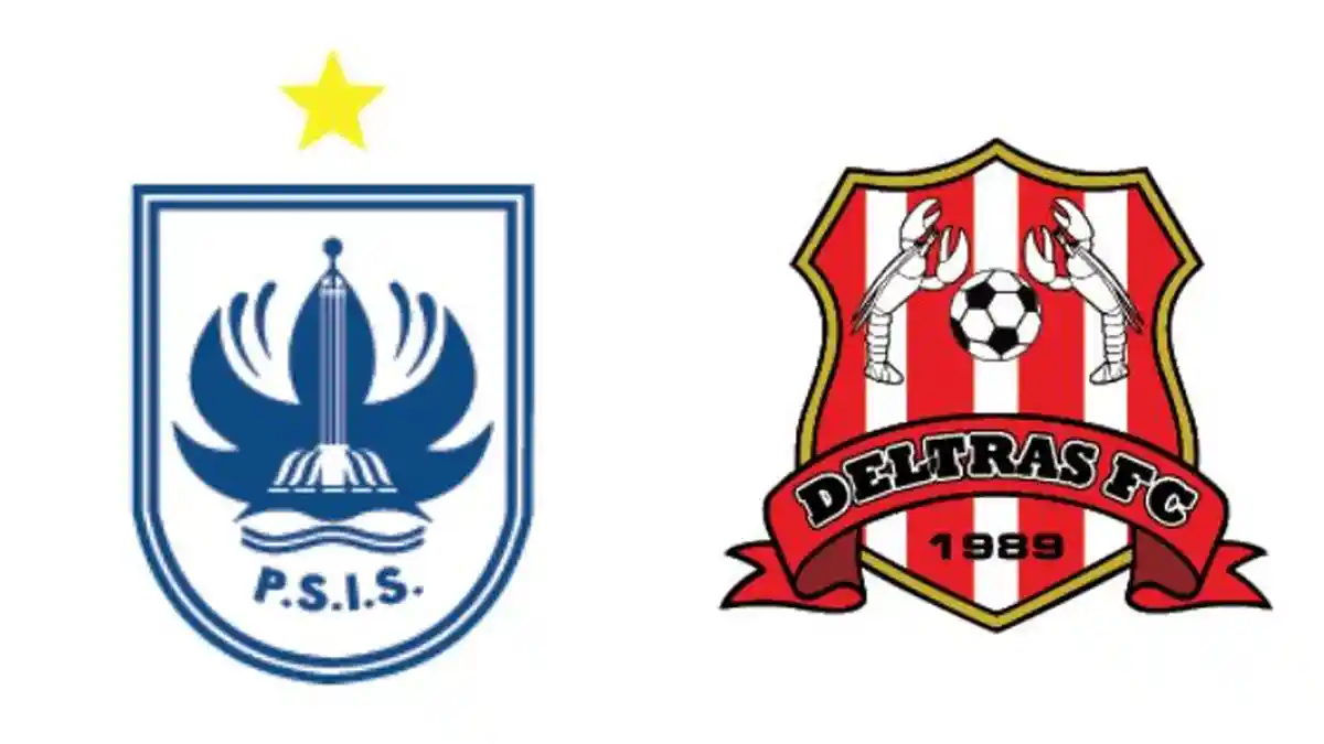 Pertandingan PSIS Semarang vs Deltras FC.