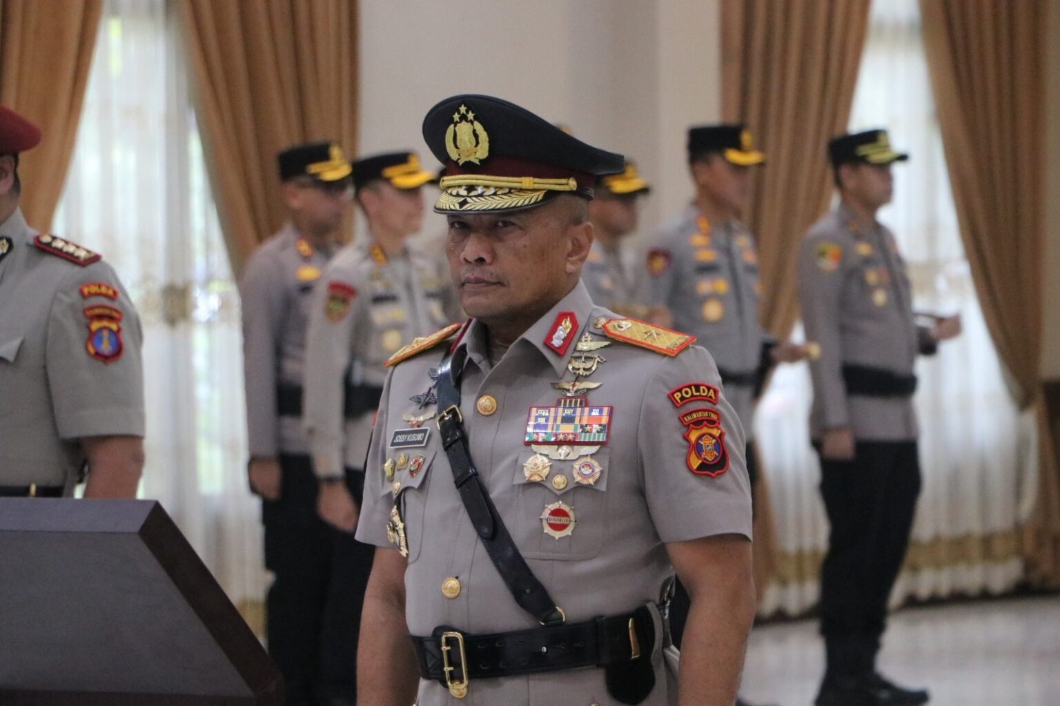 Wakapolda Kaltim Brigjen Pol Adrianto Jossy Kusomo.