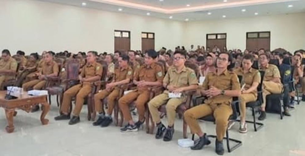 Kegiatan Sosialisasi Pendahuluan dan Pemutakhiran SHS Pemkab Kubar.