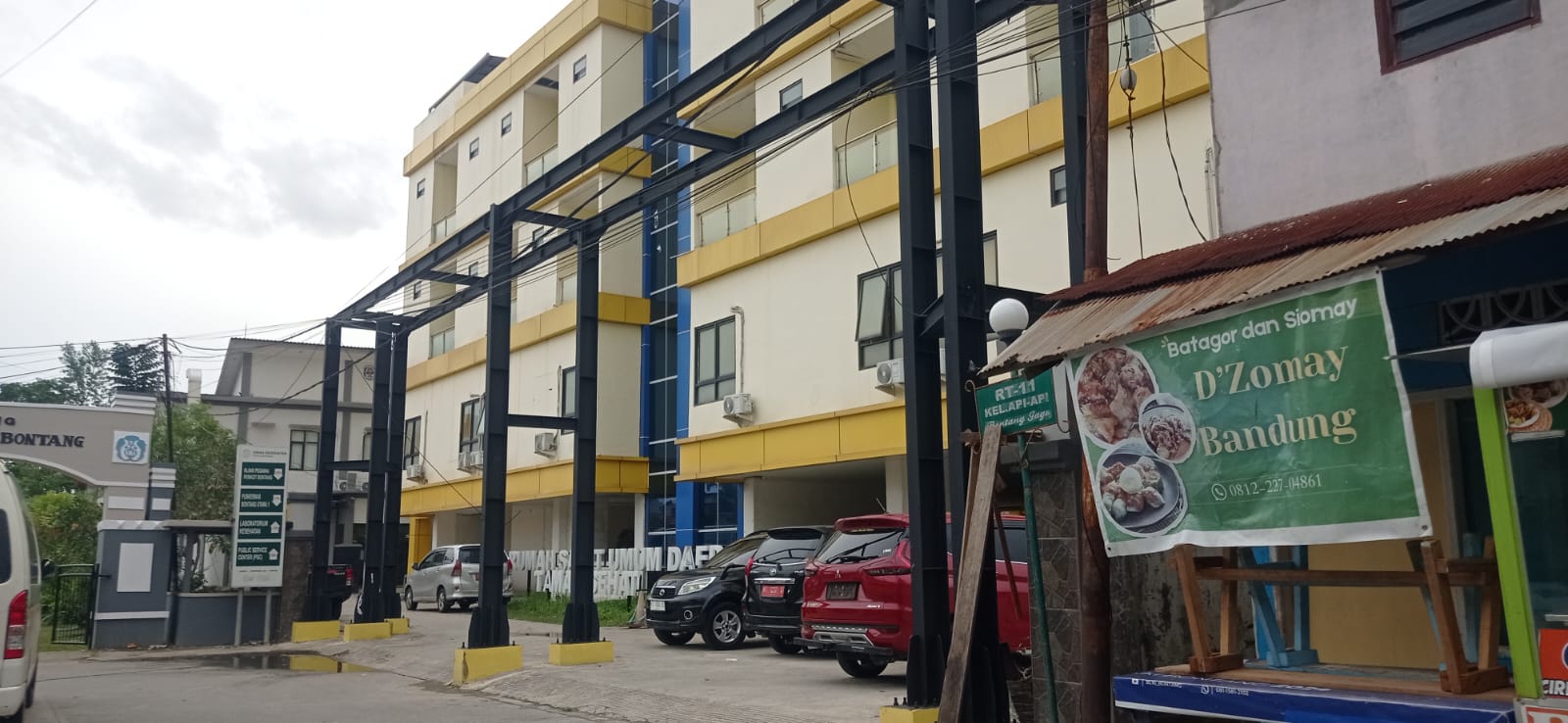 BELUM BEROPERASIONAL: Beberapa bangunan di sekitar RS Taman Sehat akan direnovasi untuk menjadi satu kesatuan dalam rangka memberikan pelayanan kesehatan warga Bontang. FOTO: ADIEL KUNDHARA/KP