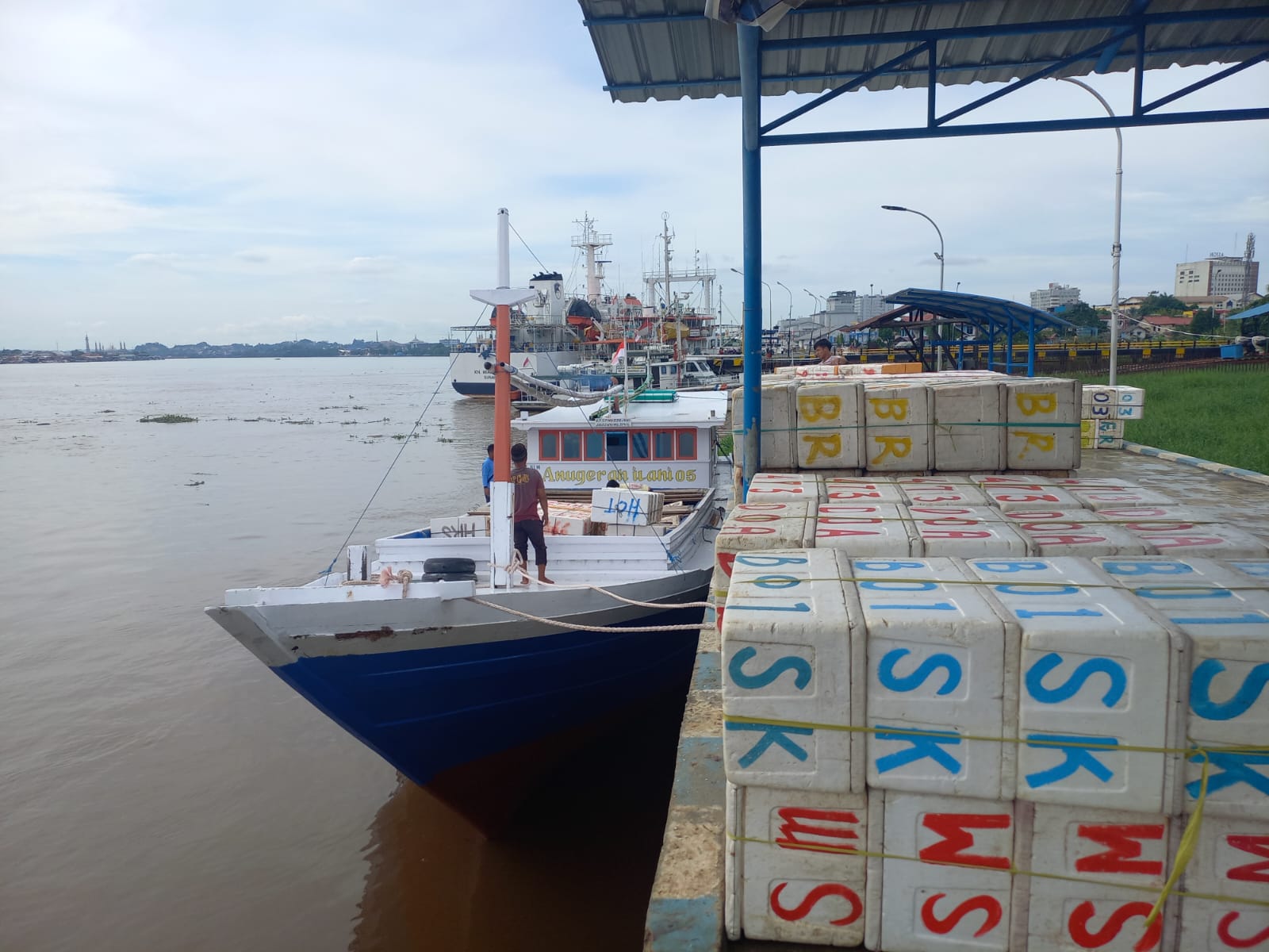Sektor kelautan dan perikanan di Kalimantan Timur diharapkan bisa mewujudkan swasembada pangan di sektor laut. (EKO PRALISTIO/KALTIM POST)