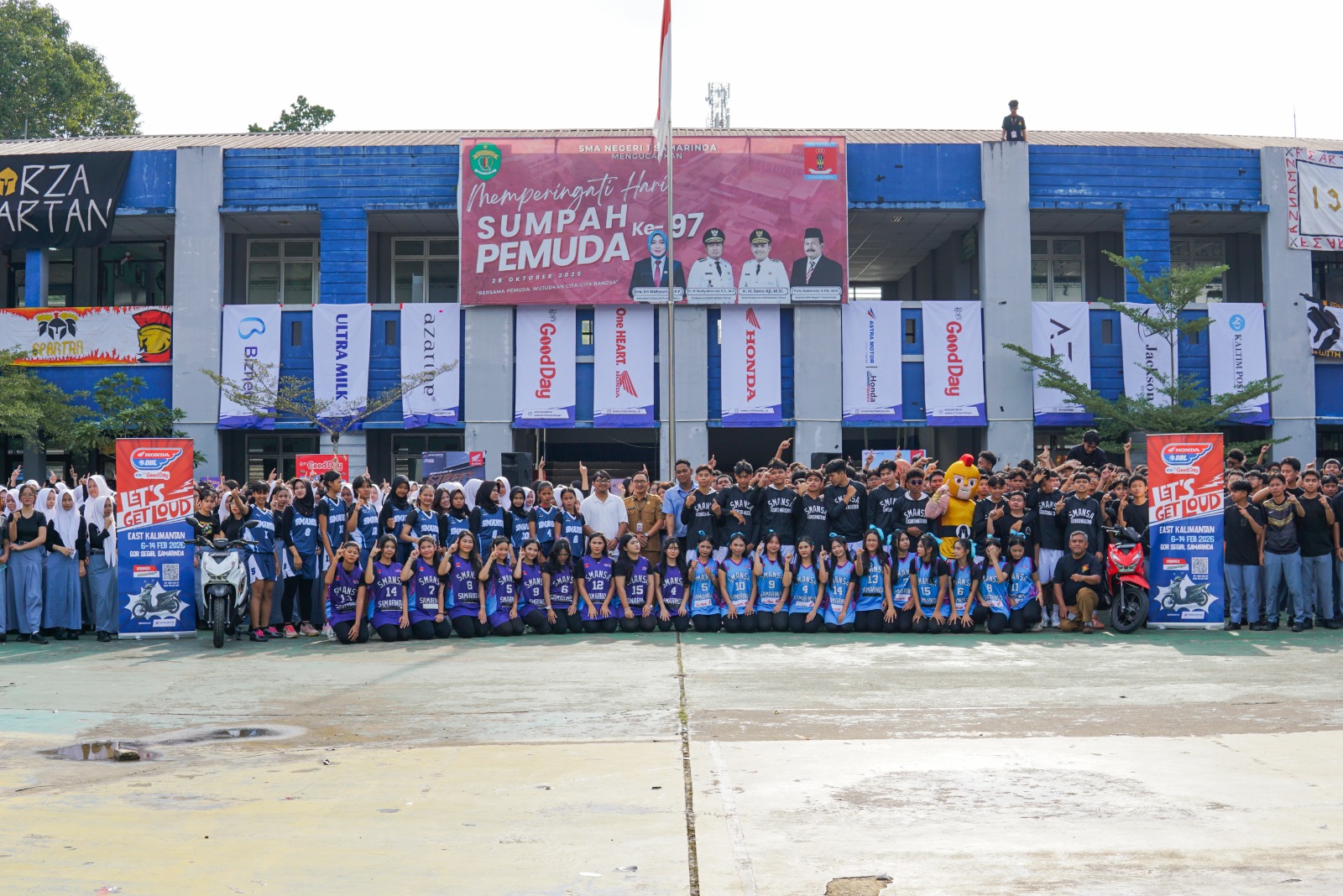 SMAN 1 Samarinda siap meramaikan Honda DBL 2025-2026 East Kalimantan Series.