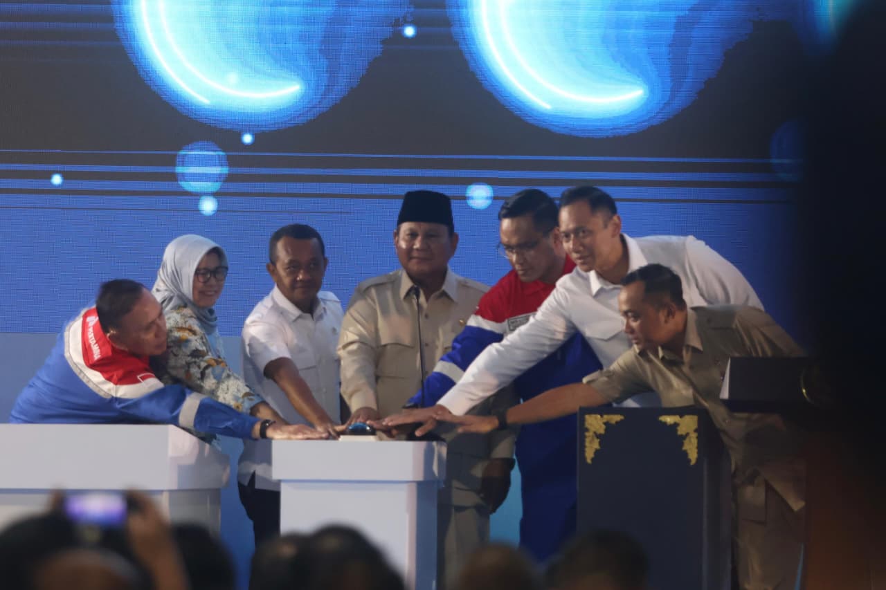 TERBESAR: Peresmian RDMP Balikpapan oleh Presiden Prabowo Subianto pada 12 Januari 2026.
