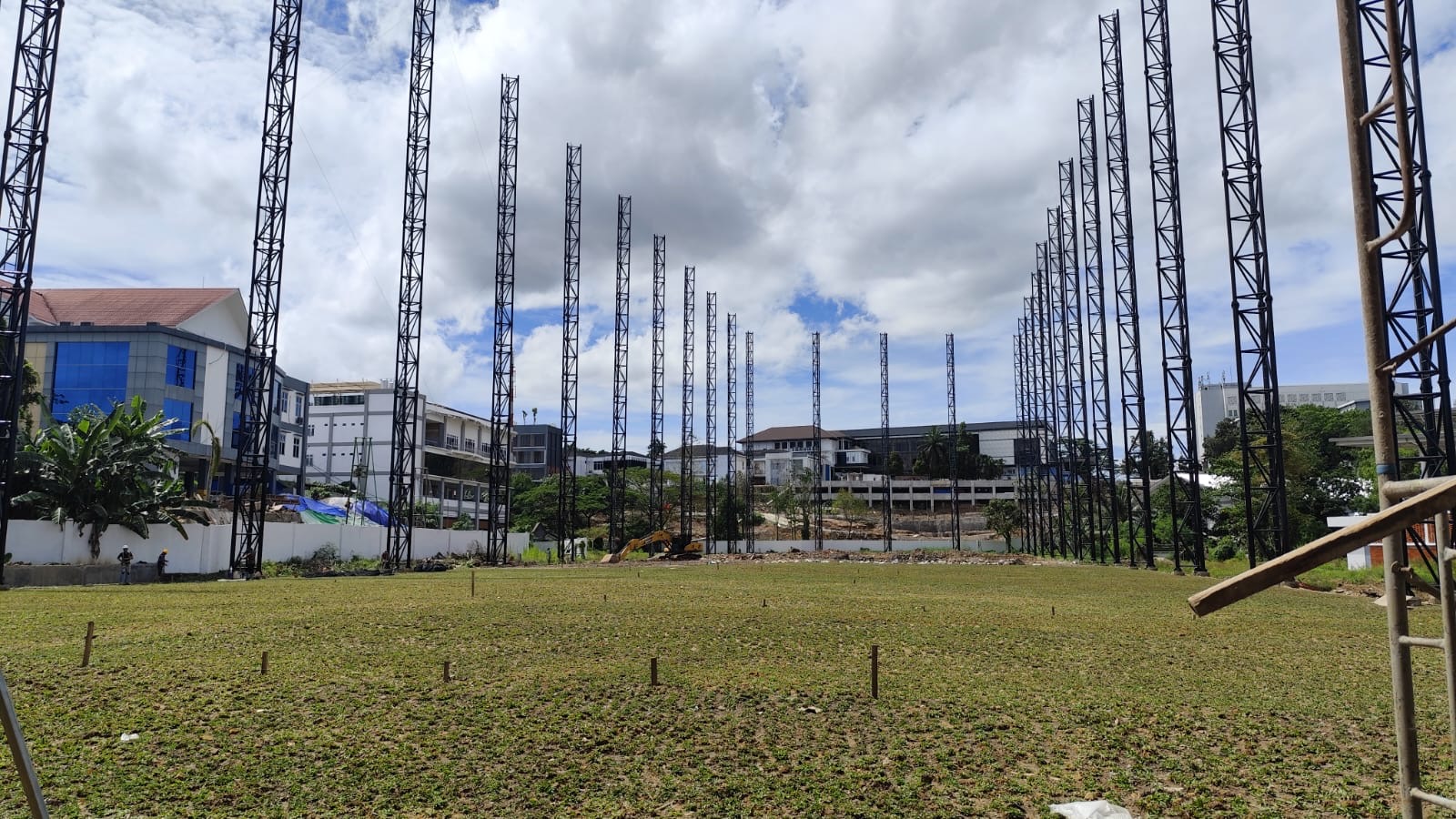 Area pukul di Driving Range GOR Segiri Samarinda yang telah rampung pembangunannya, kini menunggu keputusan Pemkot Samarinda untuk segera difungsikan.