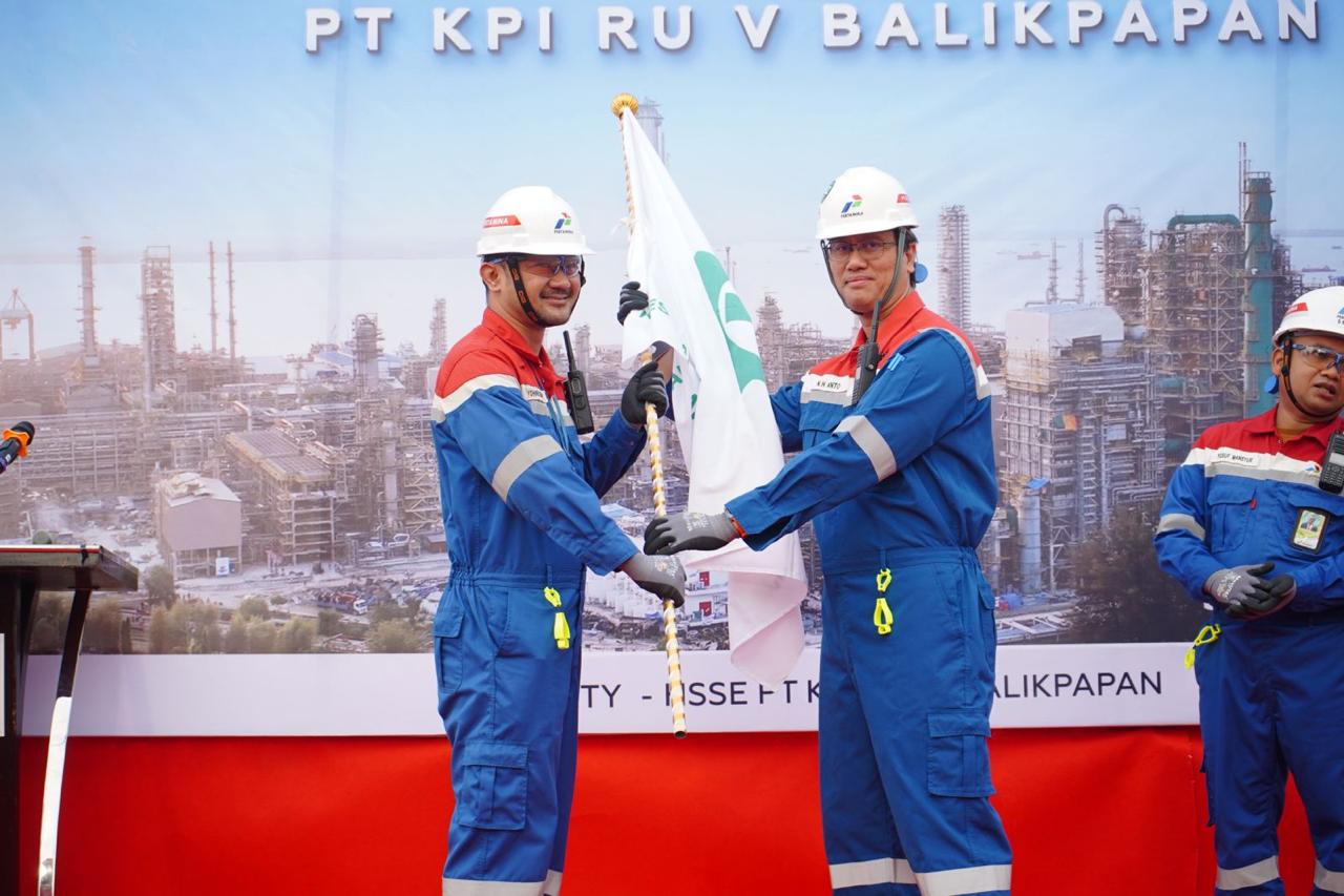 TINGKATKAN KINERJA :Rangkaian pemeliharaan rutin RPPK Balikpapan 2 Tahun 2026 digelar, sekaligus pembukaan Bulan Keselamatan dan Kesehatan Kerja (K3) PT KPI Unit Balikpapan