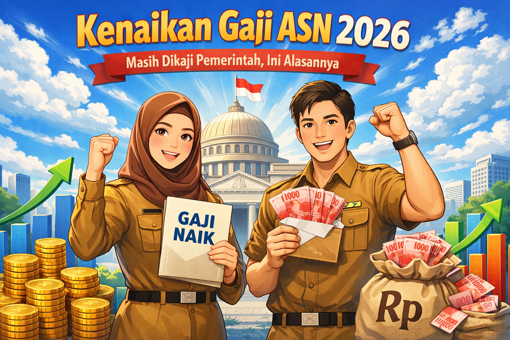 Kenaikan Gaji ASN 2026 Masih Dikaji Pemerintah.