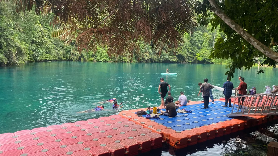 TANTANGAN: Kunjungan wisatawan masih minim karena pemerintah dinilai tidak aktif menggelar promosi.