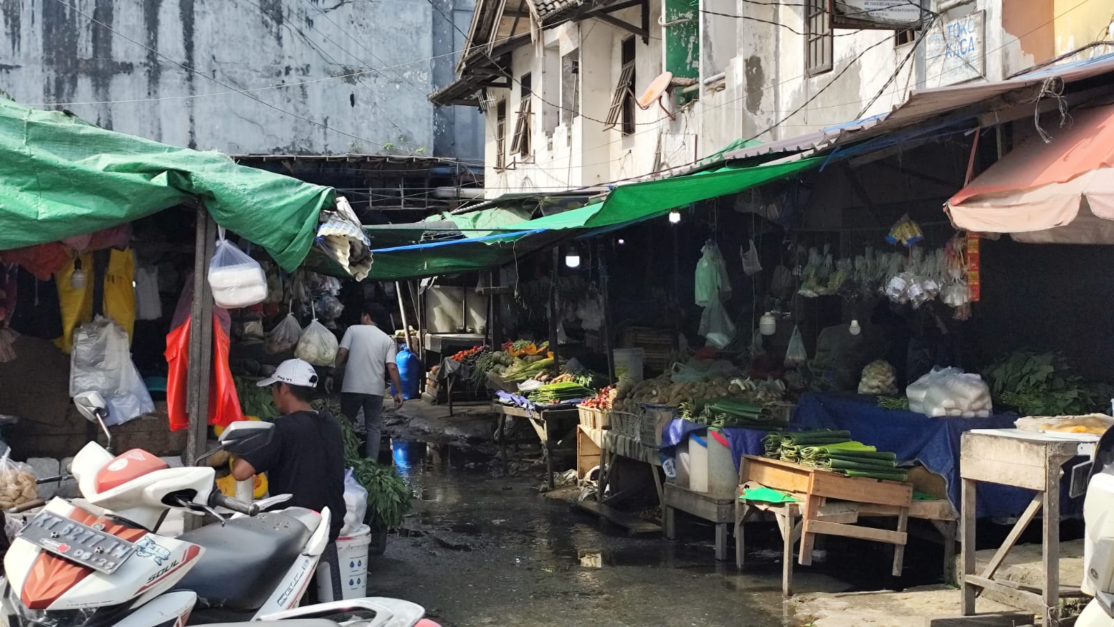 PERLU PERHATIAN: Salah satu sudut Pasar Segiri, Kelurahan Sidodadi, Kecamatan Samarinda Ulu, menunjukkan kekumuhan yang menandakan pasar ini perlu direvitalisasi.