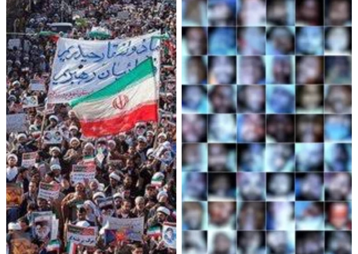 Kebocoran ratusan foto korban demonstrasi anti-pemerintah di Iran mengungkap besarnya kekerasan aparat keamanan. (Foto tangkapan layar)