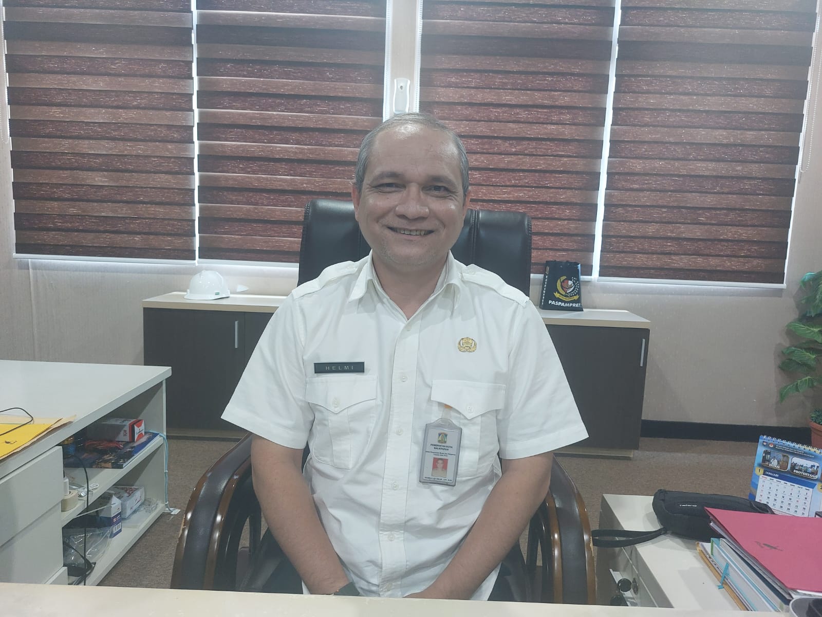 Kepala DPMPTSP Balikpapan Hasbullah Helmi