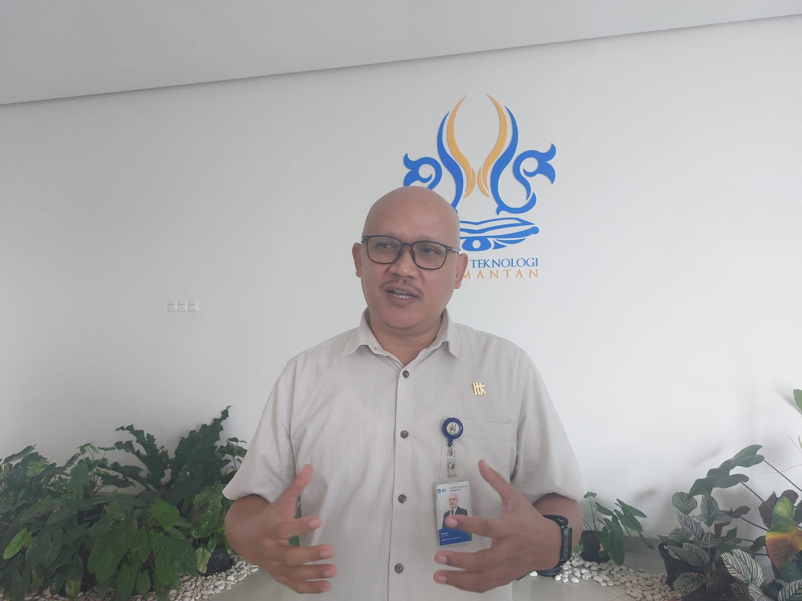 Kepala Biro Akademik dan Umum ITK Yuspian