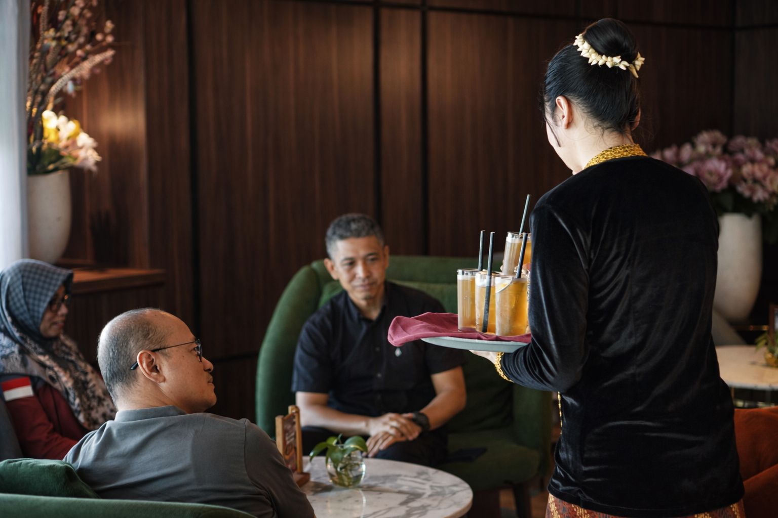 Sajian Welcome Drink Nanjan Menteng dari FUGO Hotel Samarinda.