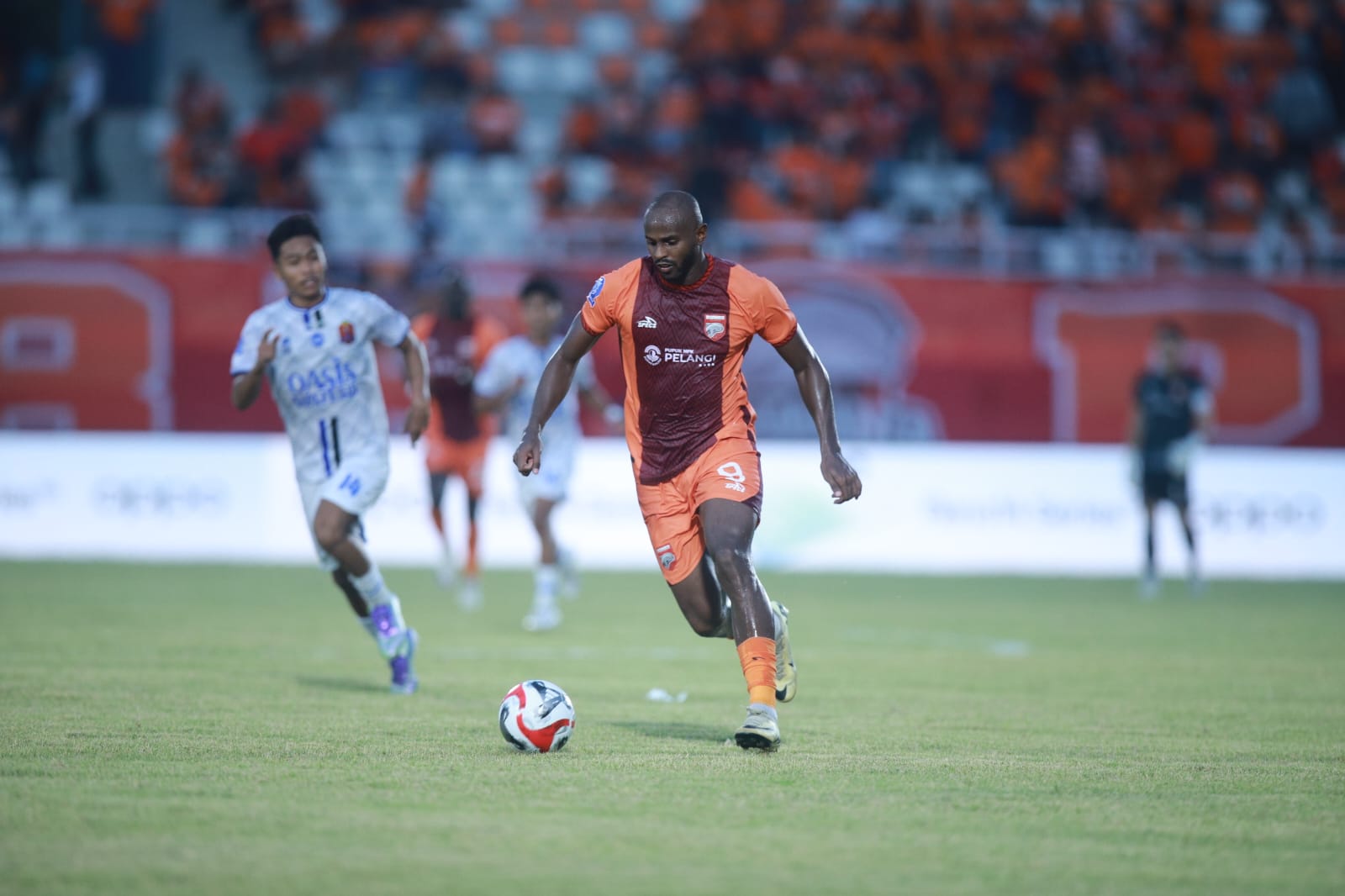 Penyerang Borneo FC Joel Vinicius. (DONI ADITYA/KALTIM POST)