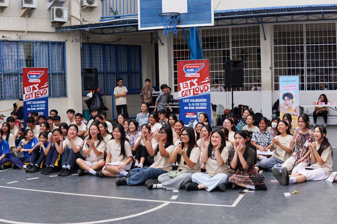 Suasana Roadshow DBL di SMAK Sunodia Samarinda.