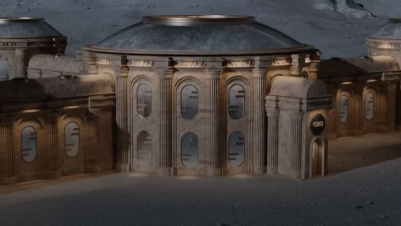 Desain hotel di Bulan.