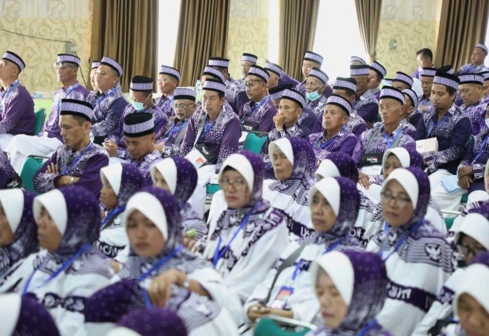 PULUHAN TAHUN: Daftar tunggu jamaah haji secara nasional saat ini mencapai 26,4 tahun.